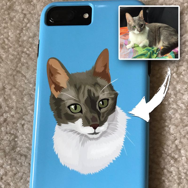 Custom Pet Phone Case (Android + iPhones)